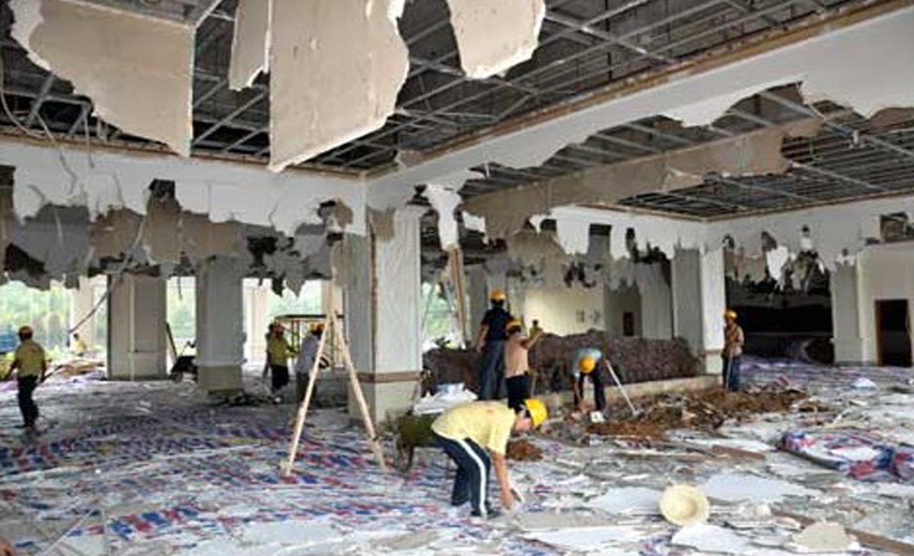 太仓石膏板集成吊顶拆除