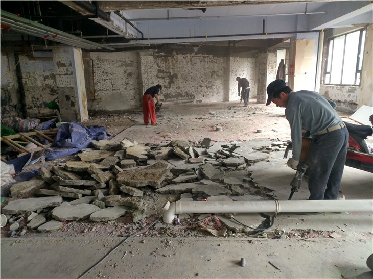 太仓地砖拆除